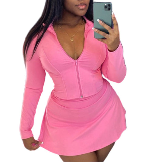 DEFINE JACKET + SKIRT SET